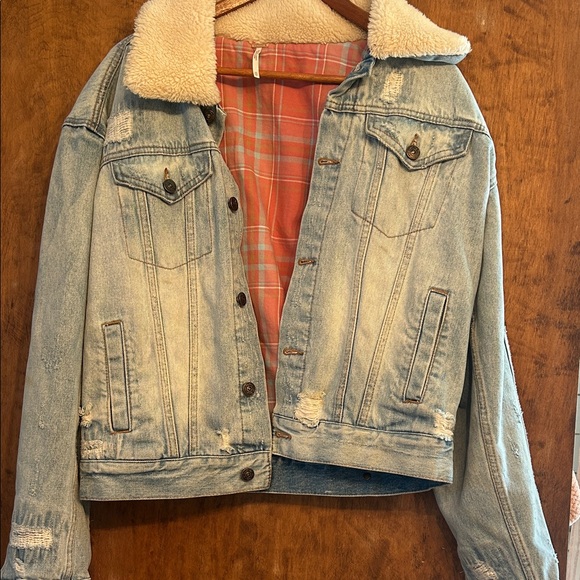 Free People Jackets & Blazers - Free People Jean Jacket